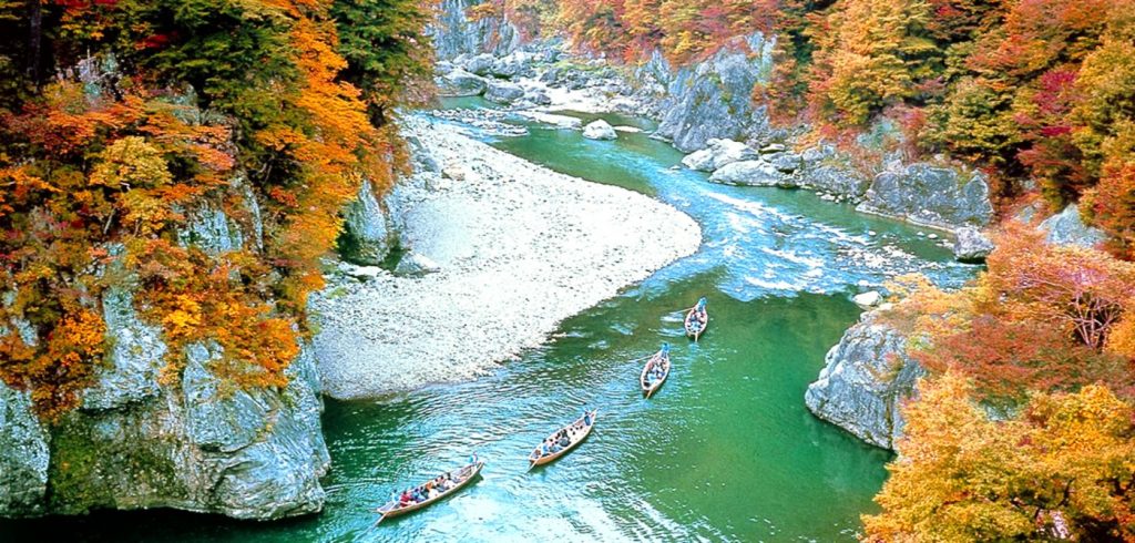 鬼怒川ライン下り